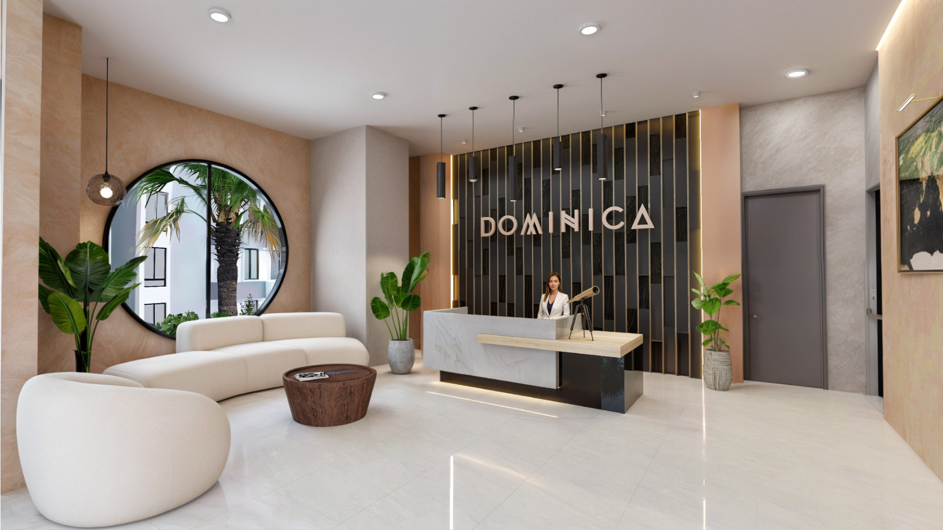 Dominica — Fachadas de las torres
